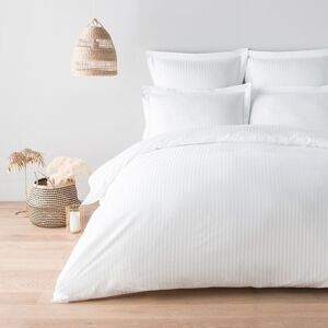 Cotton & Co Parure de lit coton blanc 260 x 240 cm