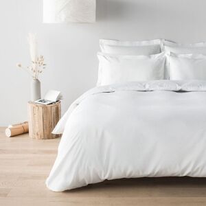 Cotton & Co Parure de lit coton blanc 240 x 220 cm