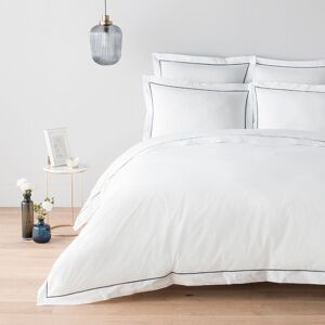 Cotton & Co Parure de lit coton blanc 140 x 200 cm
