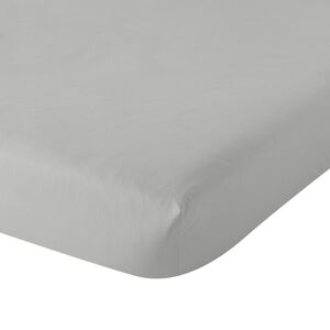 Dodo Drap housse Percale Pierre 120x190 cm