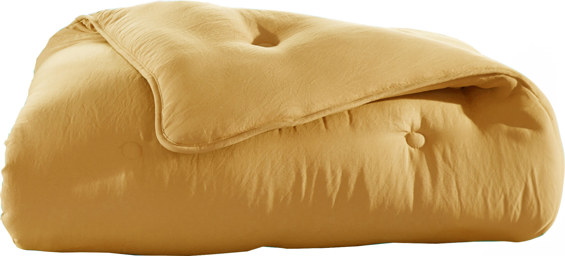 Becquet Couette 240x260 jaune en polyester 400 g/m²