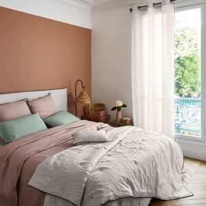 Madura Housse de couette en lin rose 260x240 cm - Publicité Madura Housse de couette en lin rose 260x240 cm - Publicité