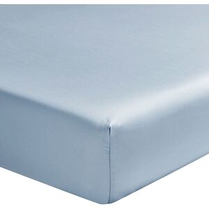 Alexandre Turpault Drap housse en satin de coton baltique 160x200 - Publicité Alexandre Turpault Drap housse en satin de coton baltique 160x200 - Publicité