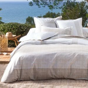 Becquet Housse de couette en coton beige 240x220cm - Publicité Becquet Housse de couette en coton beige 240x220cm - Publicité