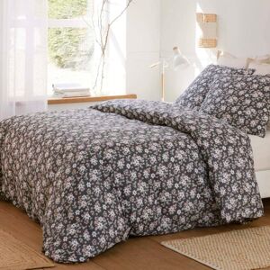 Baton Rouge Parure housse de couette coton imprimée + 2 taies 240x220 cm - Publicité Baton Rouge Parure housse de couette coton imprimée + 2 taies 240x220 cm - Publicité