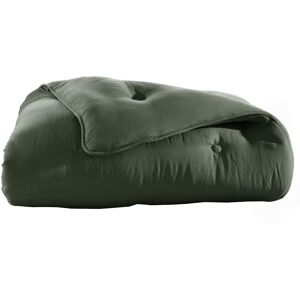 Becquet Couette légère en polyester vert kaki 200x200cm - Publicité Becquet Couette légère en polyester vert kaki 200x200cm - Publicité
