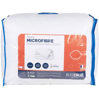 Maisons du Monde Couette tempérée en polyester recyclé blanc 260x240 - Publicité Maisons du Monde Couette tempérée en polyester recyclé blanc 260x240 - Publicité