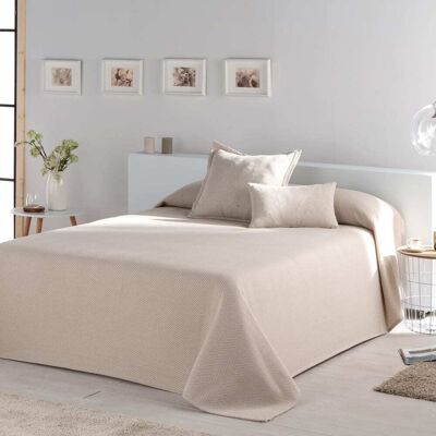 Couverture NAF NAF Paines Beige - Literie - Publicité Couverture NAF NAF Paines Beige - Literie - Publicité