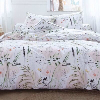 Becquet Housse de couette en coton multicolore 240x220cm - Publicité Becquet Housse de couette en coton multicolore 240x220cm - Publicité