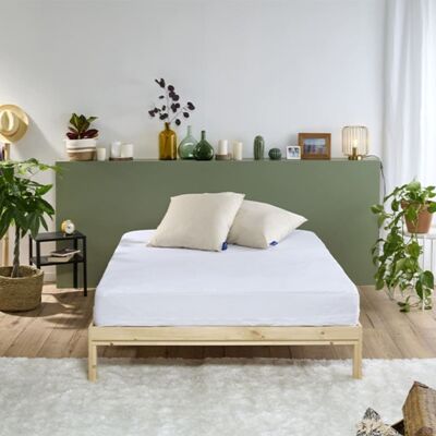 Bleu Câlin - Housse anti-punaise 140x190 - Housse de matelas - Publicité Bleu Câlin - Housse anti-punaise 140x190 - Housse de matelas - Publicité
