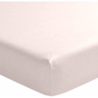Alexandre Turpault Drap housse en lin aube 160x200 - Publicité Alexandre Turpault Drap housse en lin aube 160x200 - Publicité