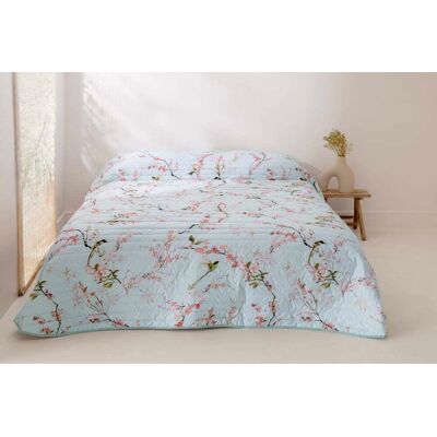 Couverture Chinoiserie HAPPY FRIDAY - 150TC 100% Coton - Multicolore - Publicité Couverture Chinoiserie HAPPY FRIDAY - 150TC 100% Coton - Multicolore - Publicité