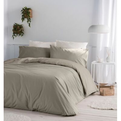 Naf Naf - Funda nórdica 100% algodón casual lino - 260x240 cm - Housse de couette - Publicité Naf Naf - Funda nórdica 100% algodón casual lino - 260x240 cm - Housse de couette - Publicité