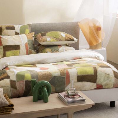 Designers Guild Housse de couette en percale de coton multicolore 240x220cm - Publicité Designers Guild Housse de couette en percale de coton multicolore 240x220cm - Publicité