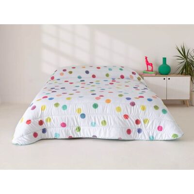 Happy Friday Édredon 100% Microfibre Multicolore 270x260 cm - Publicité Happy Friday Édredon 100% Microfibre Multicolore 270x260 cm - Publicité