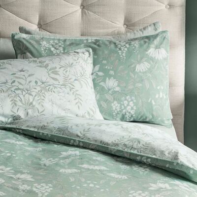 Laura Ashley Parterre Ensemble de Housses de Couette en Coton - Literie - Publicité Laura Ashley Parterre Ensemble de Housses de Couette en Coton - Literie - Publicité