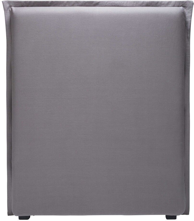 Maisons du Monde Housse de tête de lit 90 en lin gris Maisons du Monde Housse de tête de lit 90 en lin gris