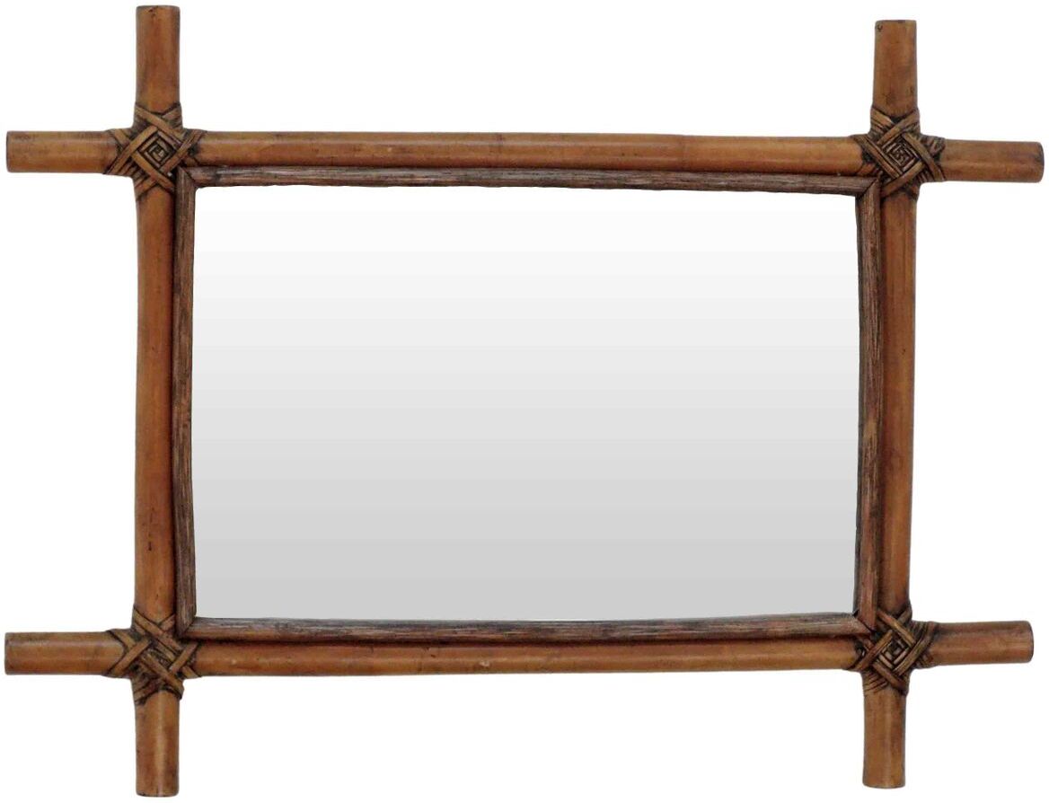 Decoclico Miroir rectangulaire en rotin 59 x 44 cm - Marcel