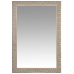Maisons du Monde Grand miroir rectangulaire a moulures beiges 120x180