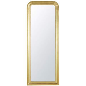 Maisons du Monde Grand miroir rectangulaire a moulures dorees 61x160