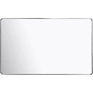 Maisons du Monde Grand miroir rectangulaire en metal noir 165x100