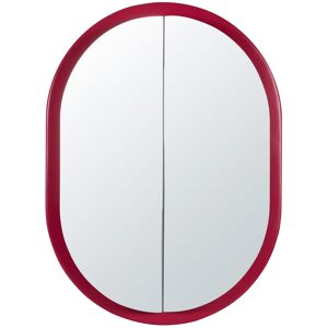 Maisons du Monde Miroir destructure rose 45x60