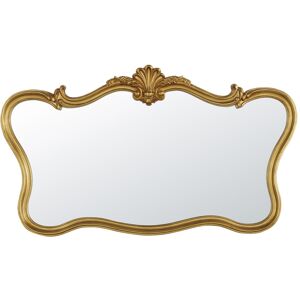 Maisons du Monde Miroir rectangulaire a moulures dorees 140x80