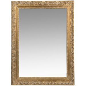 Maisons du Monde Miroir rectangulaire a moulures en bois paulownia dore 90x120