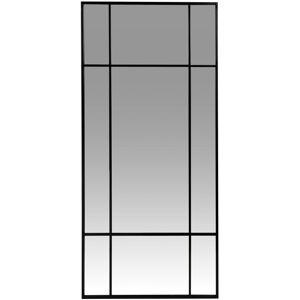 Maisons du Monde Miroir rectangulaire fenetre en metal noir 50x110