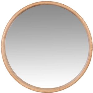 Maisons du Monde Miroir rond en bois de chene D70