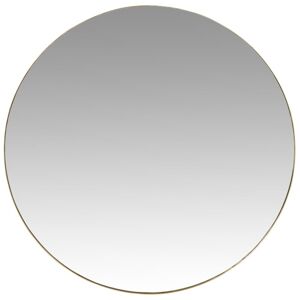 Maisons du Monde Miroir rond en metal dore D90