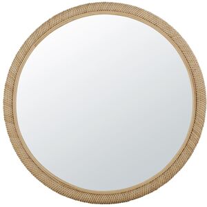 Maisons du Monde Miroir rond en rotin D121