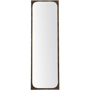 EMDE Miroir industriel rectangulaire avec rivets 40x140cm