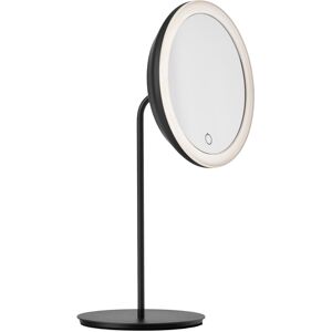 Zone Miroir rond en fer noir