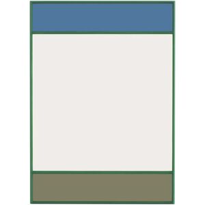 Magis Miroir vitrail rectangulaire vert 50x70cm