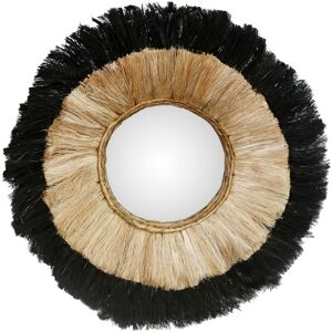 Rendez-Vous Deco Miroir rond D70 cm en matiere naturelle