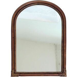 Decoclico Miroir arche en rotin 58 x 40 cm - Marcel