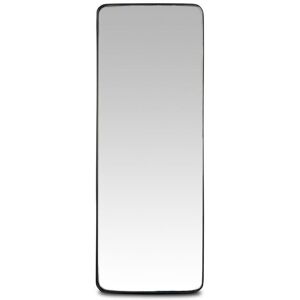 PIB Miroir a cadre en metal noir