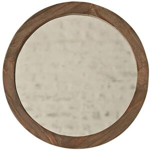 Bois Dessus Bois Dessous Miroir rond pin recycle