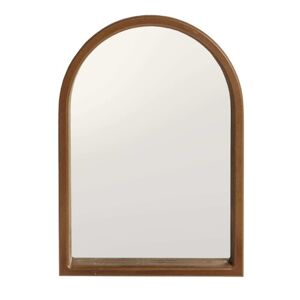 Hannun Miroir arque fabrique artisanalement couleur marron clair