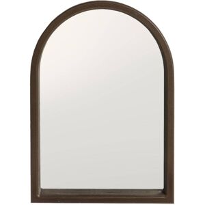 Hannun Miroir arque fabrique artisanalement couleur marron