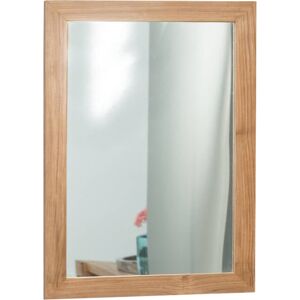 Wanda Collection Miroir rectangle en teck massif 70x50