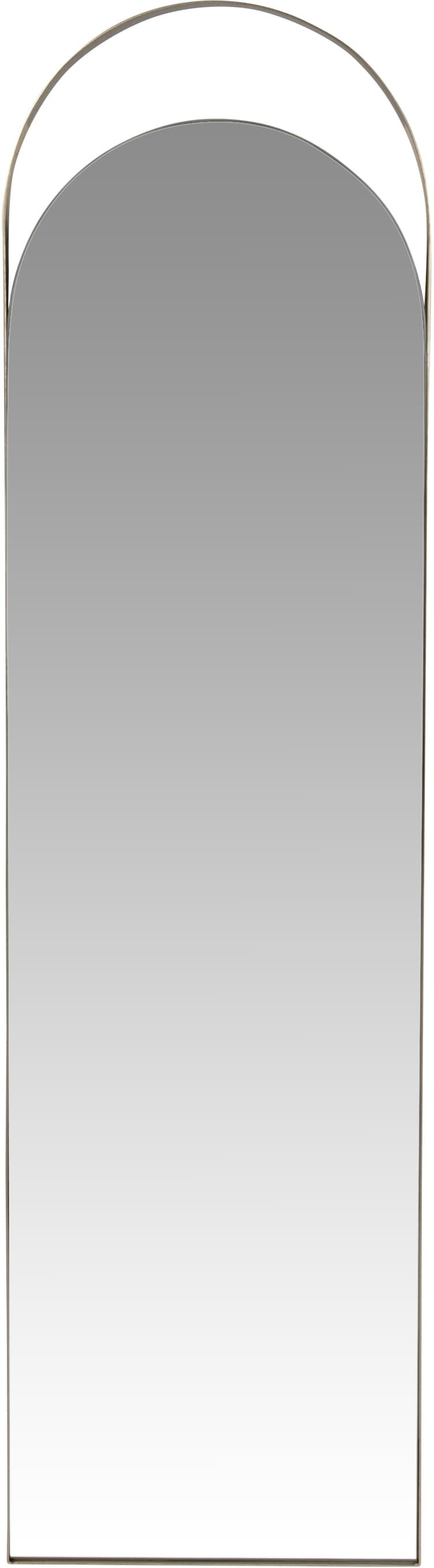 Maisons du Monde Miroir arche en métal doré 35x131