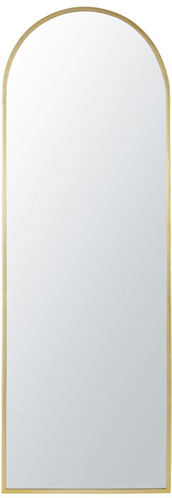 Maisons du Monde Miroir arche en métal doré 55x160