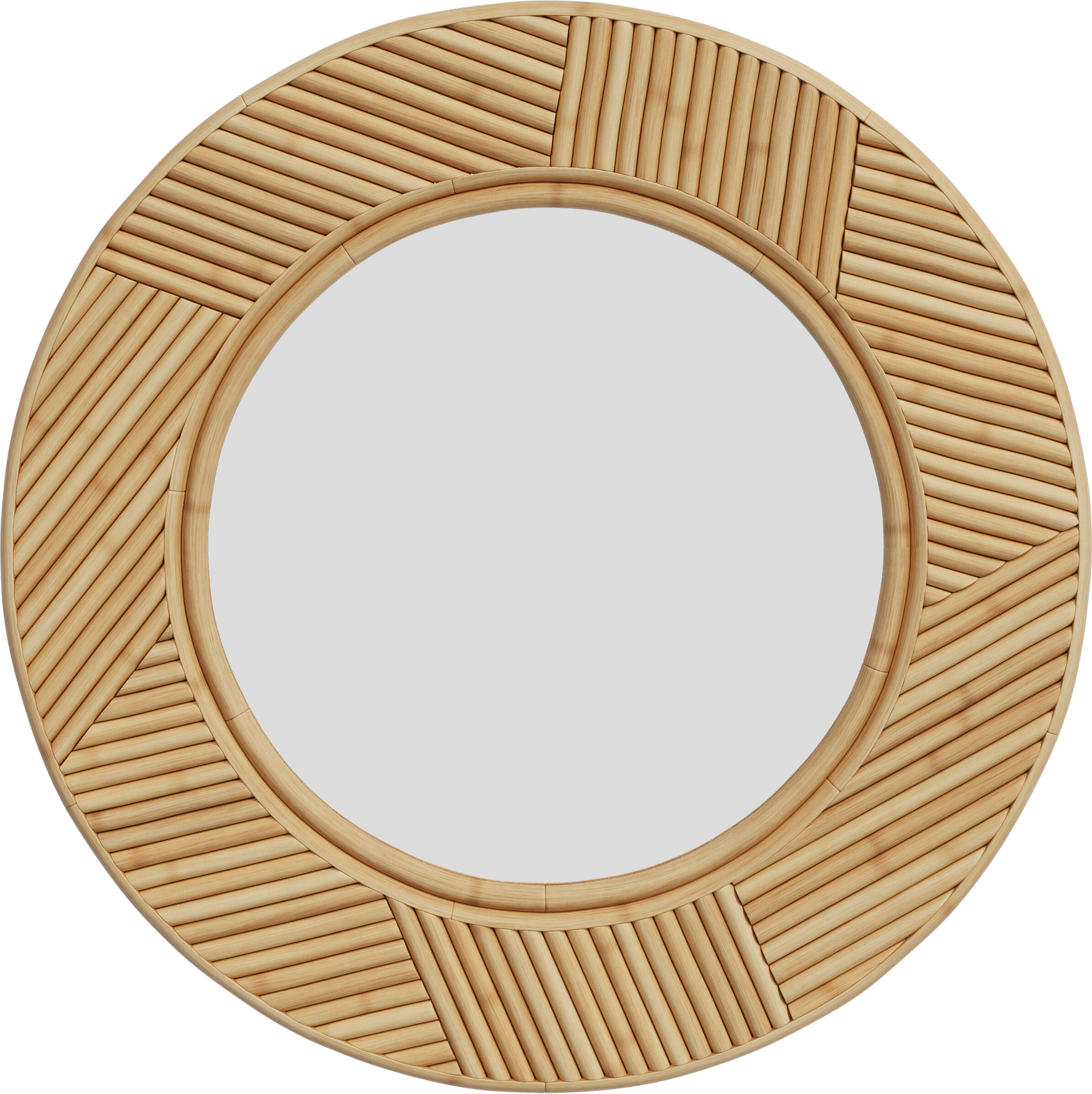 Rendez-Vous Déco Miroir rond en rotin D40,5 cm