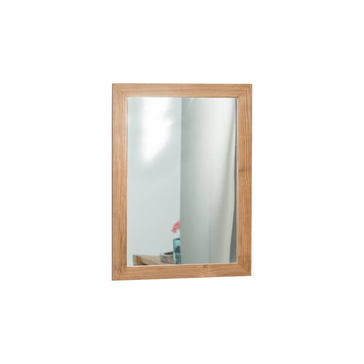 Wanda Collection Miroir rectangle en teck massif 70x50