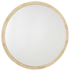 Maisons du Monde Miroir rond gravé D122