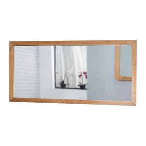 Wanda Collection Grand miroir rectangle en teck massif 145x70