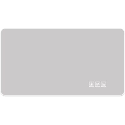 MODFU Miroir de salle de bain led antibuée réglable, argenté, 60x100 cm - Publicité MODFU Miroir de salle de bain led antibuée réglable, argenté, 60x100 cm - Publicité