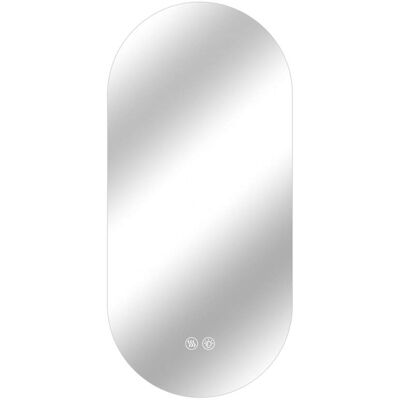 MODFU Miroir led de salle de bain antibuée, réglable, argenté, 120 cm - Publicité MODFU Miroir led de salle de bain antibuée, réglable, argenté, 120 cm - Publicité